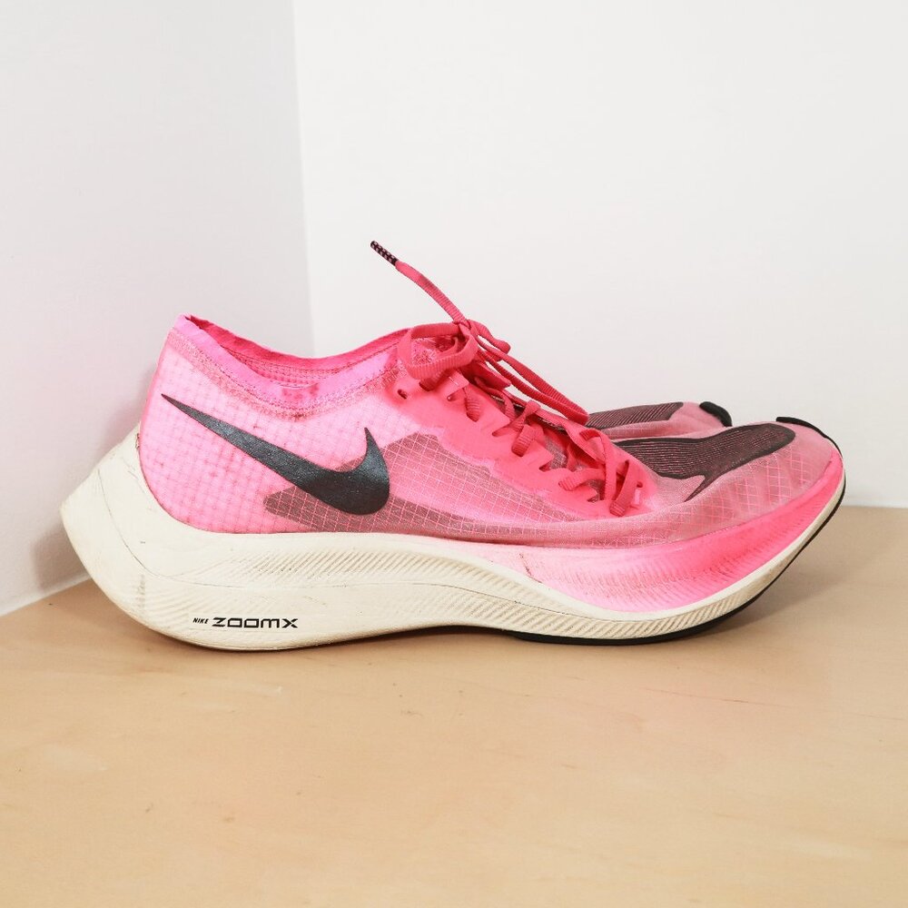 Nike Vaporfly Next% Pink Blast Running Shoes | Men's 9.5